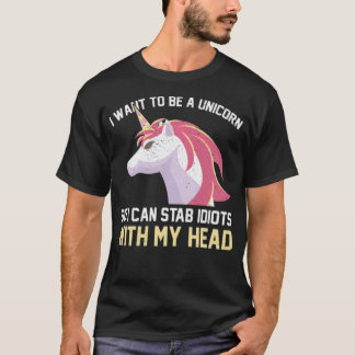 T-shirt Unicorne fêter la licorne farine