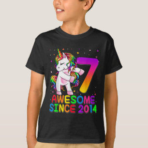 T-shirt Unicorne Flossing 7 Ans Unicorne