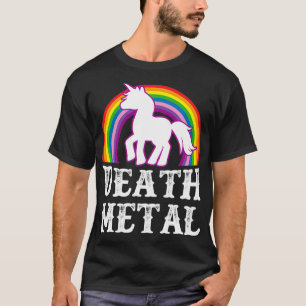 T-shirt Unicorne Métal Mort Essentiel