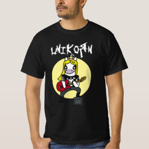 T-shirt Unicorne métallique lourd drôle