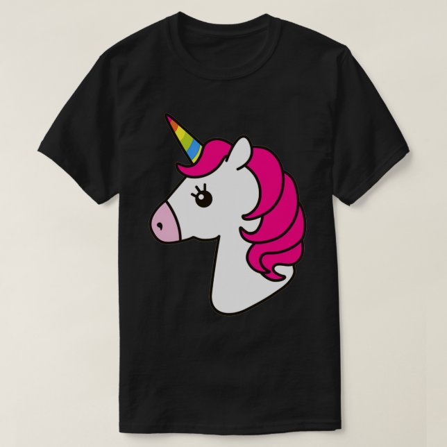 T-shirt unicorne mignonne Essentiel (Design devant)