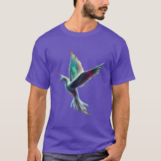 T-shirt Unicorne oiseau amis garçon