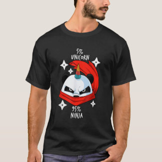 T-shirt Unicorne Panda Family Bear
