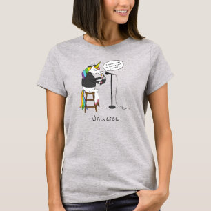 T-shirt Unicorne Poésie Drôle Carton mignon