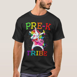 T-shirt Unicorne pré-K Tribe Retour À L'École