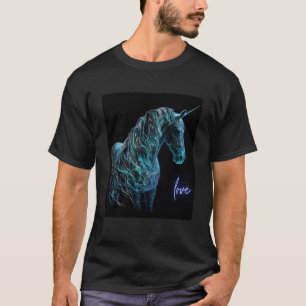 T-shirt Unicorne rêveuse et lunaire pour âmes magiques 1