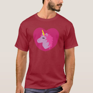 T-shirt Unicorne rose