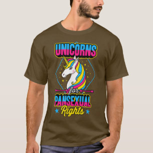 T-shirt Unicornes Pour Les Droits De Panséal Magical Majes