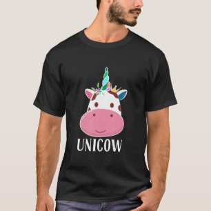 T-shirt Unicow Funny Cow Lover cadeaux mignonne cow cow co