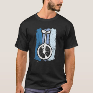 T-shirt Unicyclisme Vintage