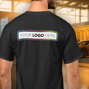 T-Shirt Uniforme de Travail sur Mesure - Logo au D
