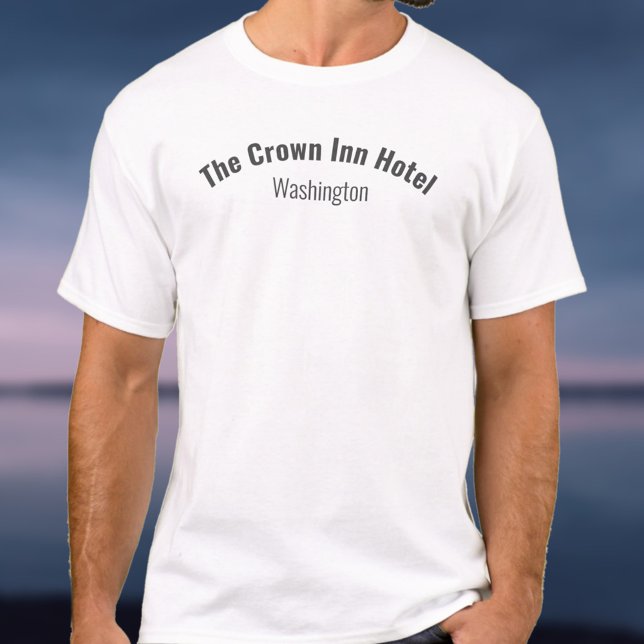 T-Shirt Uniforme Du Personnel De L'Hôtel (Créateur téléchargé)