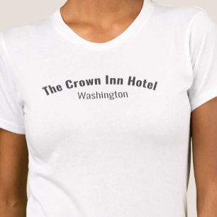 T-shirt Uniforme du personnel de l'hôtel