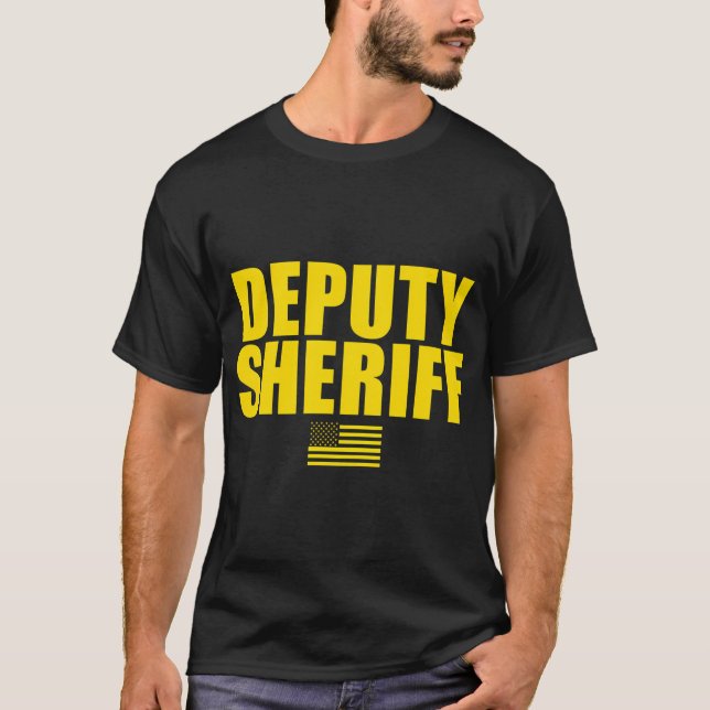 T-shirt Uniforme du shérif adjoint (Devant)
