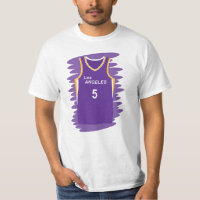 uniforme Los Angeles Sparks numéro 5
