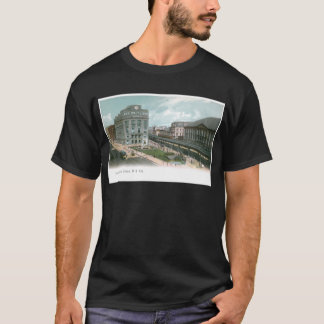 T-shirt Union de tonnelier. Ville de NY