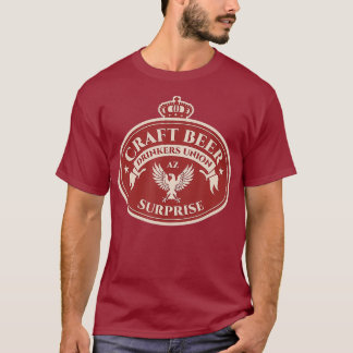 T-shirt Union des buveurs de bière artisanale - Surprise A