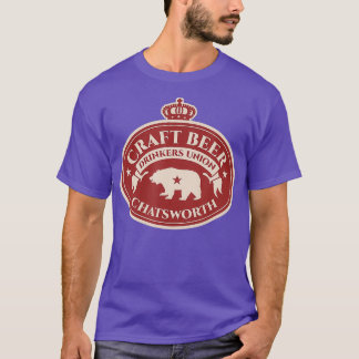 T-shirt Union des buveurs de bières artisanales - Chatswor