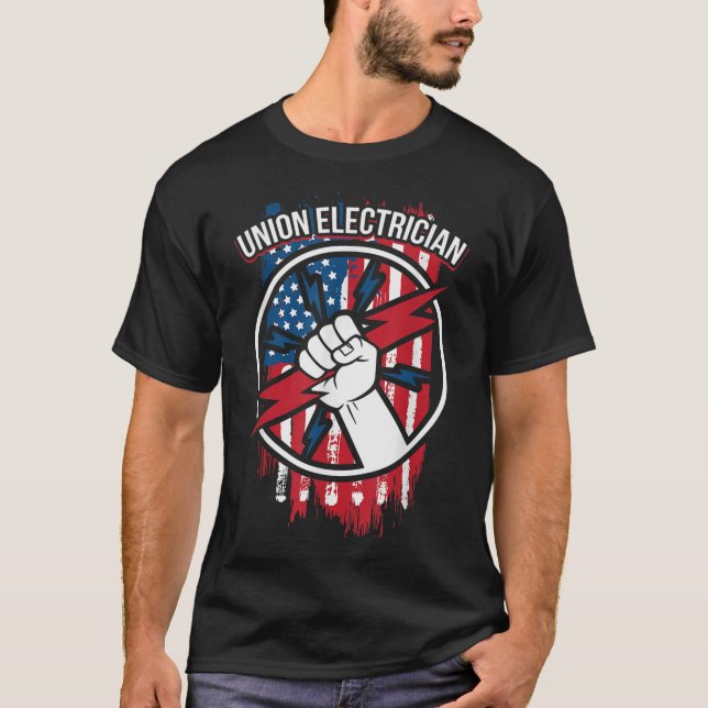 T-shirt Union Electrician Appareils (Devant)