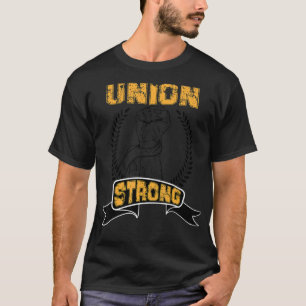 T-shirt Union Fière Union Solide syndicat de soutien solid