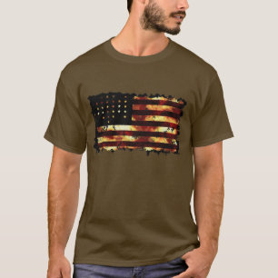 T-shirt Union Flag, Guerre civile, Stars and Stripes, USA