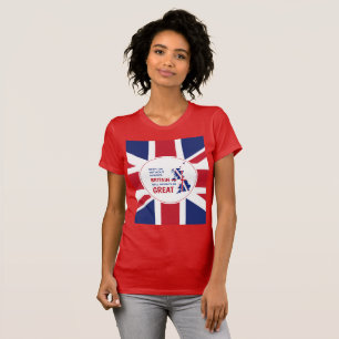 T-shirt UNION JACK Grande-Bretagne toujours grand BREXIT r