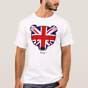T-shirt Union Jack kuma-chan