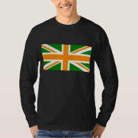 Union Jack verte et orange