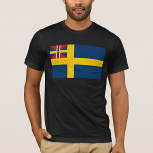 T-shirt Union norvégienne suédoise, Suède