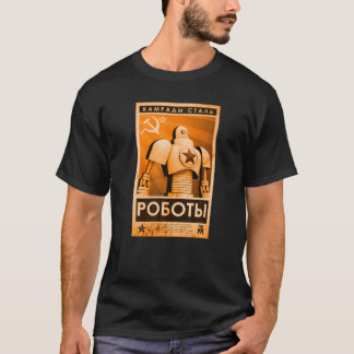 T-shirt Union soviétique URSS Propagation rétro Vintage Wa