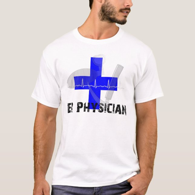 T-shirt unique de médecin d'ER (Devant)