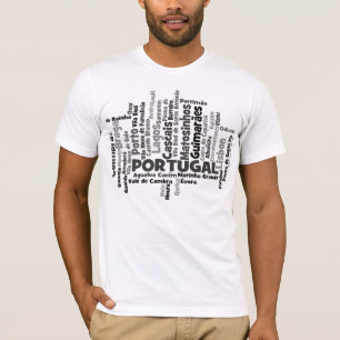 T-shirt unique du Portugal