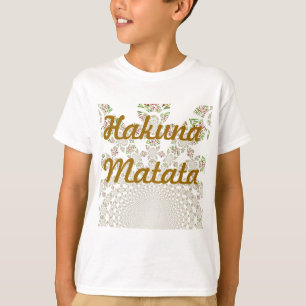 T-shirt Unique Hakuna Matata Design : Vibes sereines