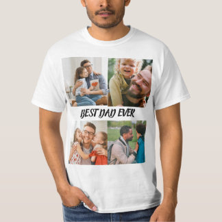 T-shirt Unique mignon moderne Anniversaire meilleur papa