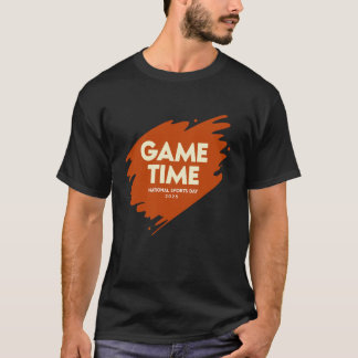 T-shirt unique temps de jeu