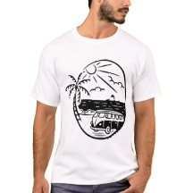 T-shirt Unisex Camper Van Life Maritim Sea