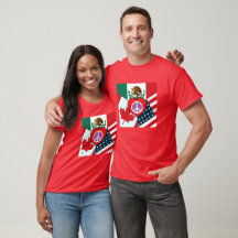 T-shirt Unisex Canada-Mexique-États-Unis