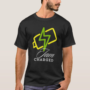 T-Shirt Unisex Chargé Iam - Tee Vibes Électriques