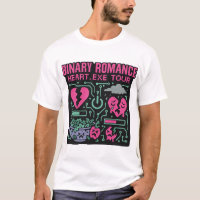T-Shirt Unisex, Cyber-Band Glitchy