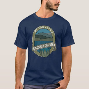 T-shirt Unisex Mt Tamalpais Marin County Californie