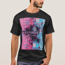 T-shirt Unisexe de Streetwear de Couleur Rétro