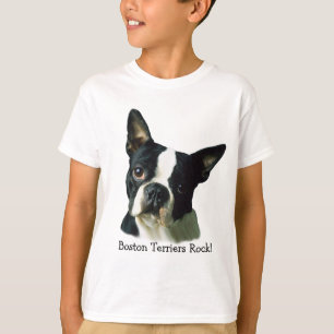 T-shirt unisexe d'enfants de Boston Terrier