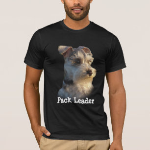 T-shirt unisexe du Chef de paquet de Schnauzer