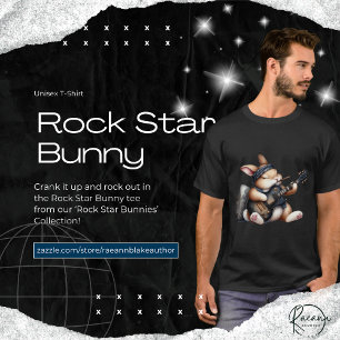 T-Shirt Unisexe Rock Star Bunny
