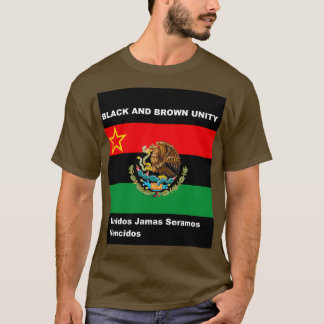 T-shirt Unité Brown et noire