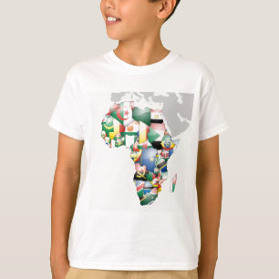 T-shirt Unité dans la diversité : Collection des drapeaux 