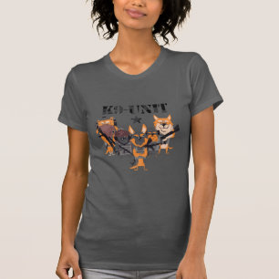 T-shirt Unité de chiens de police K9