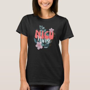 T-shirt Unité de soins intensifs néonatals vintages de l'U