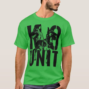 T-shirt Unité K9 Unité de police Chien Malinois (11)