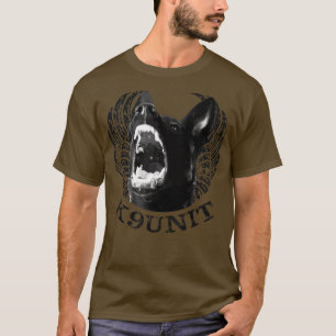 T-shirt Unité K9 Unité de police Chien Malinois (4)